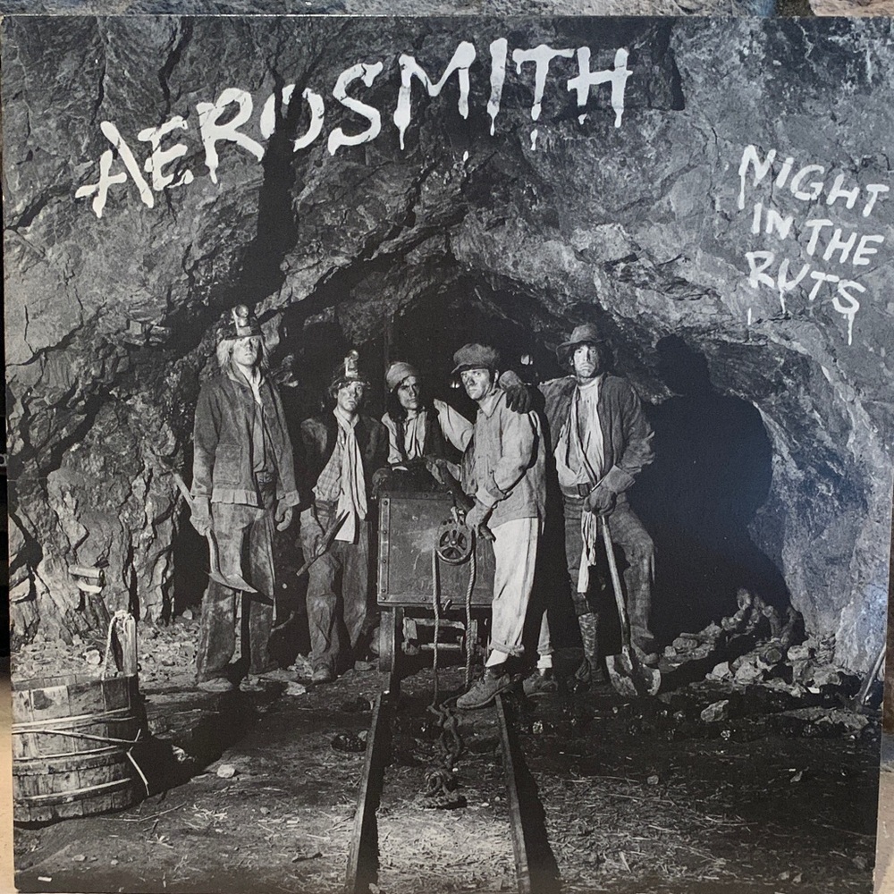 Aerosmith Vinyl Record - Night in the ruts